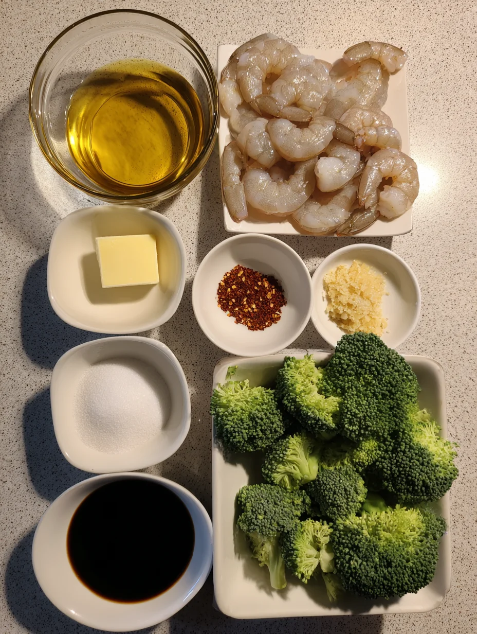 Honey Garlic Butter Shrimp and Broccoli