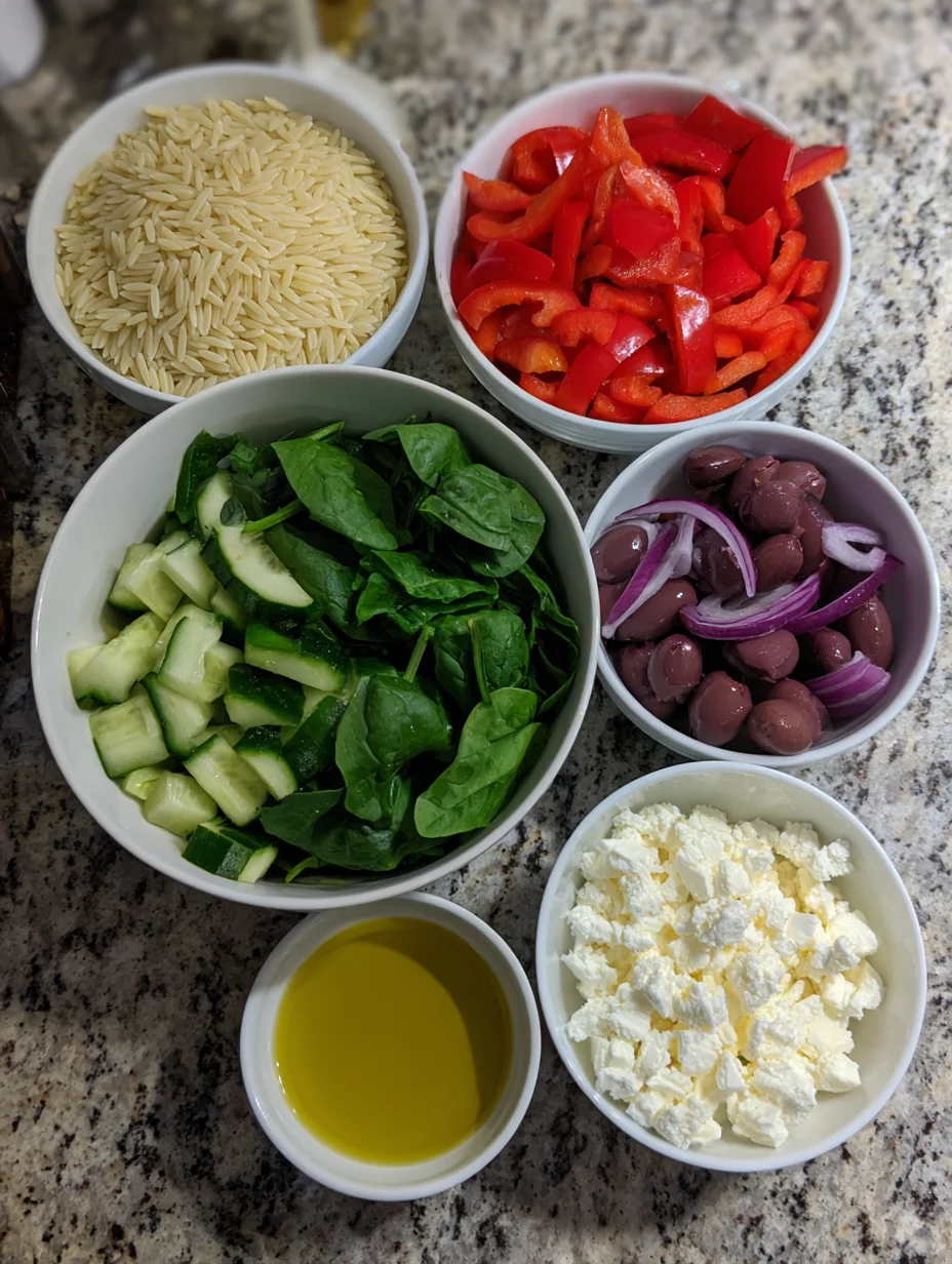 Mediterranean Orzo Salad