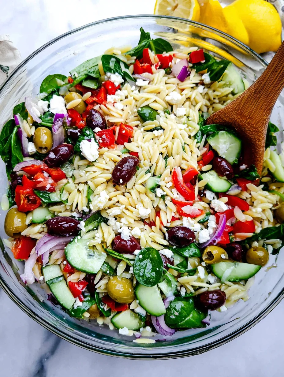 Mediterranean Orzo Salad