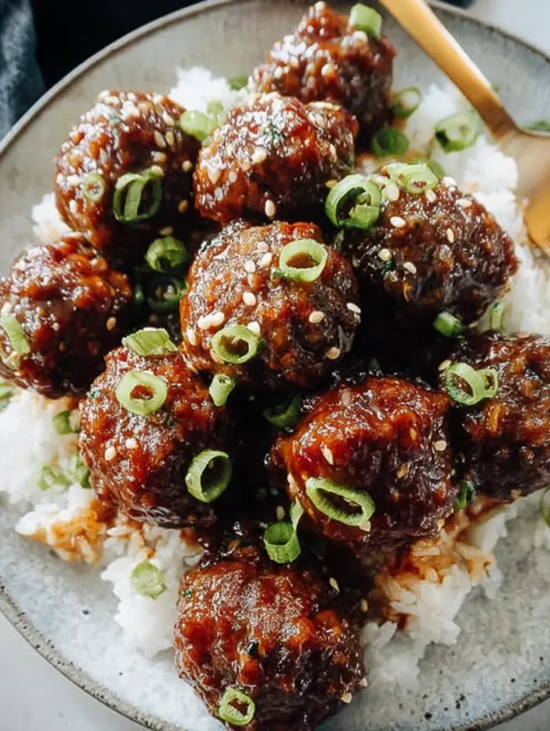 Mongolian Meatballs