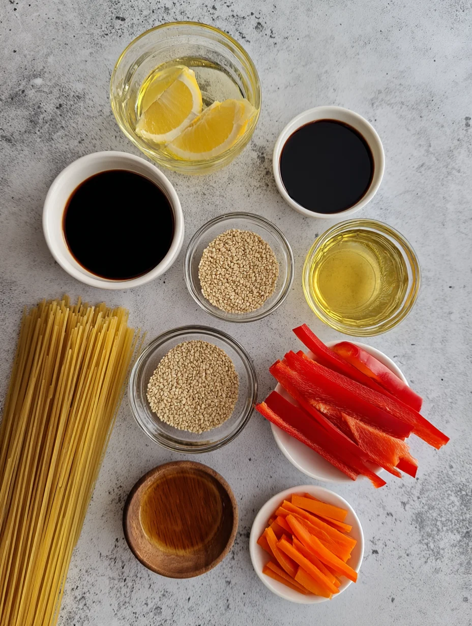 No Cook Noodle Salad