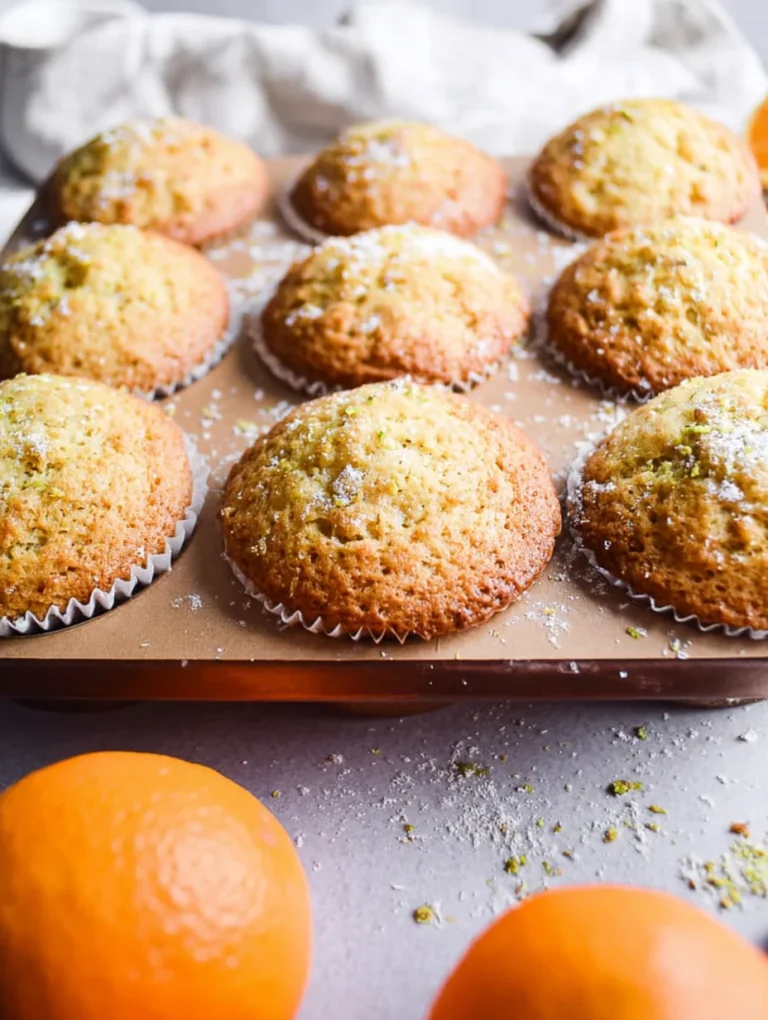 Orange and Cardamom Muffins