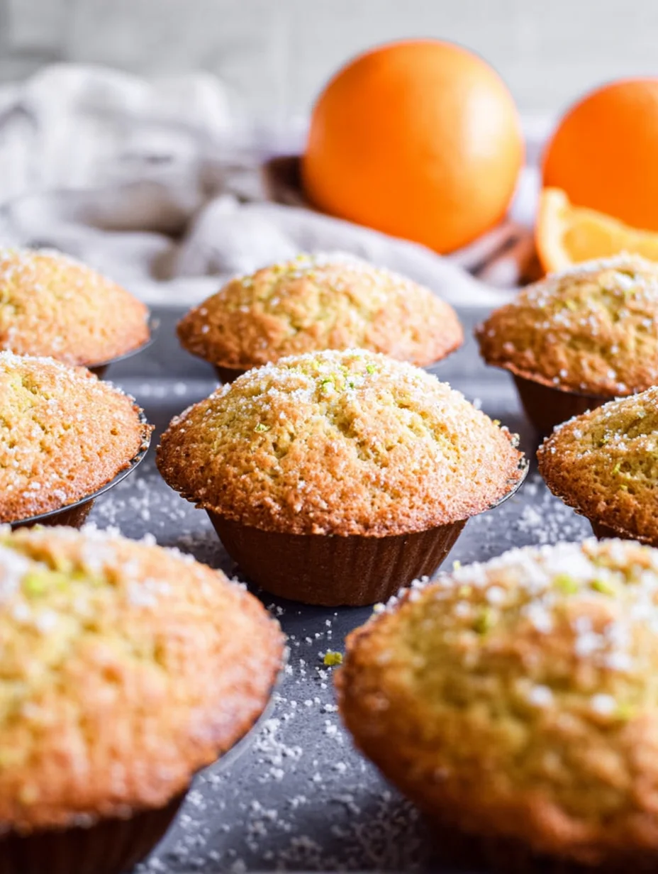 Orange and Cardamom Muffins