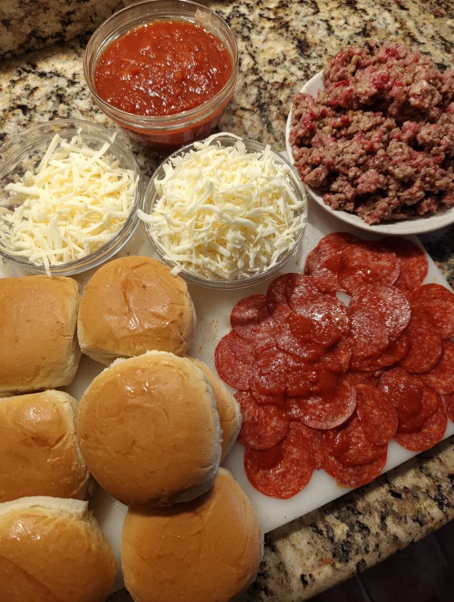 Pizza Burgers