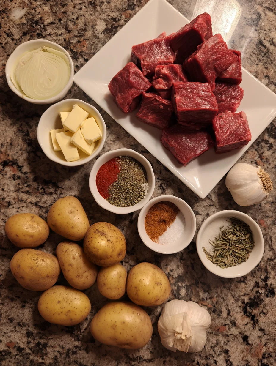 Slow Cooker Garlic Butter Beef Bites
