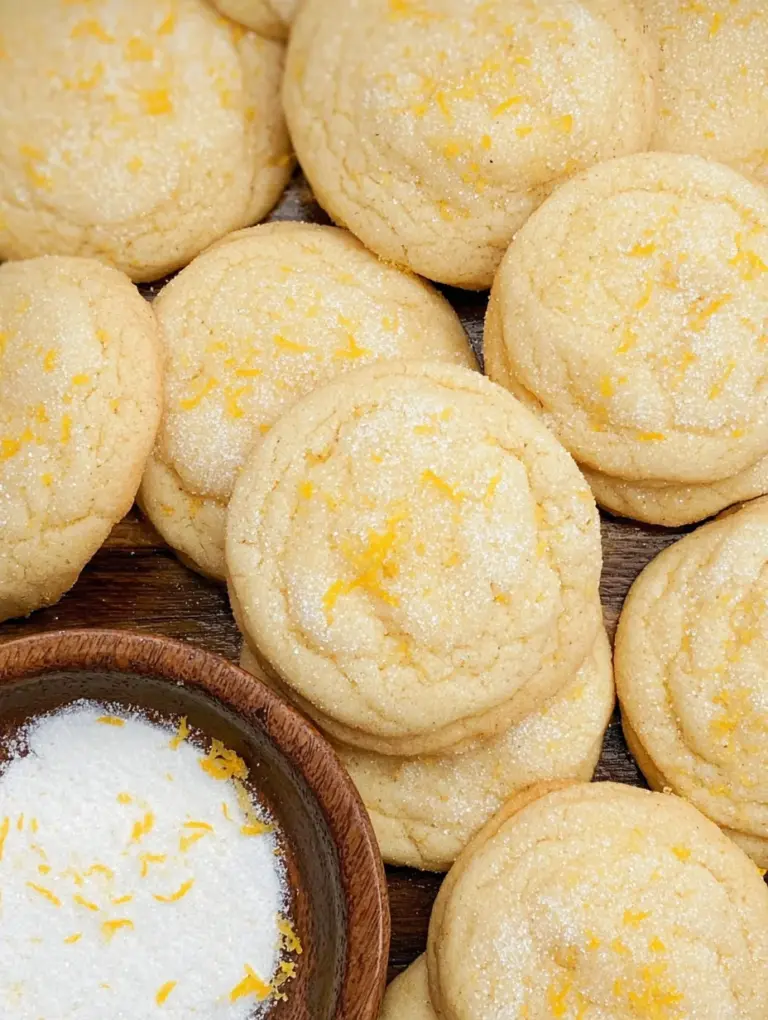 Soft & Chewy Lemon Cookies