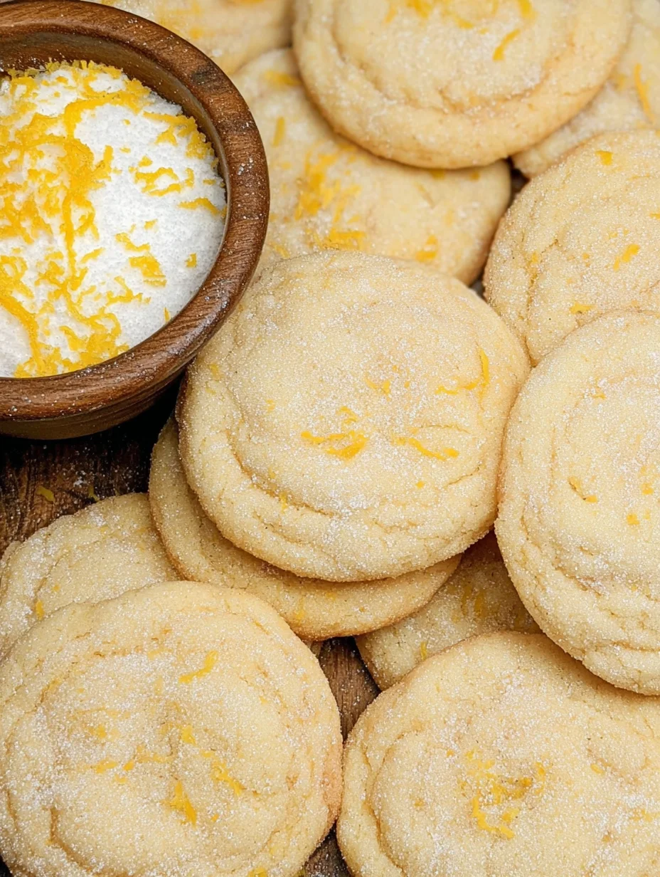 Soft & Chewy Lemon Cookies