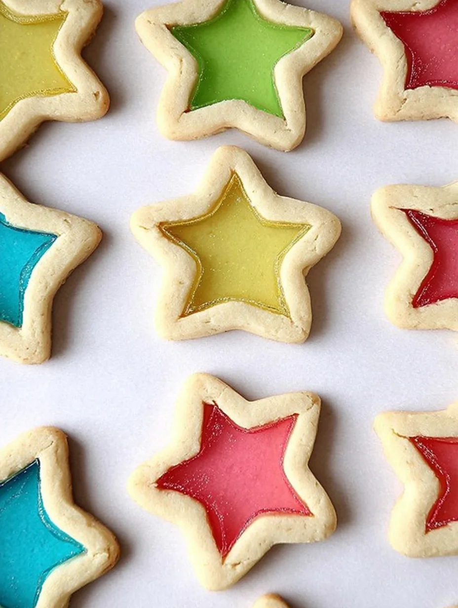 Stained Glass Cookies