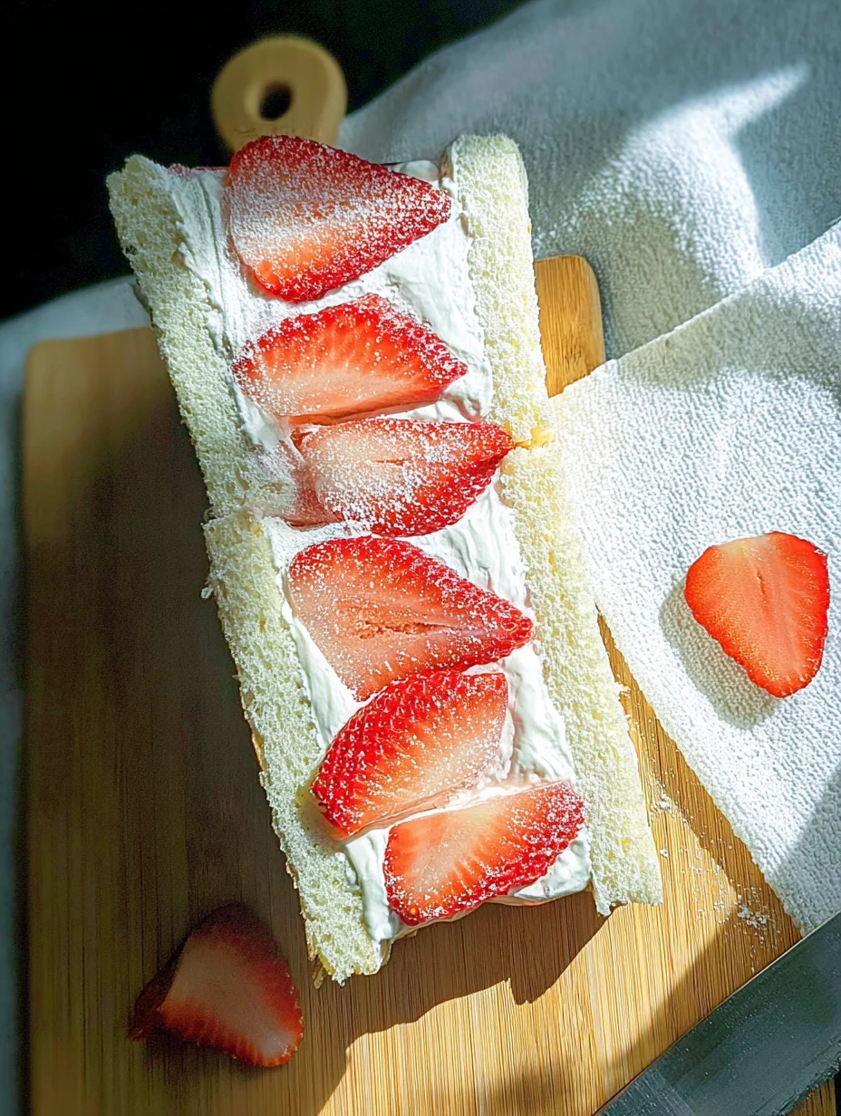 Strawberry Sando