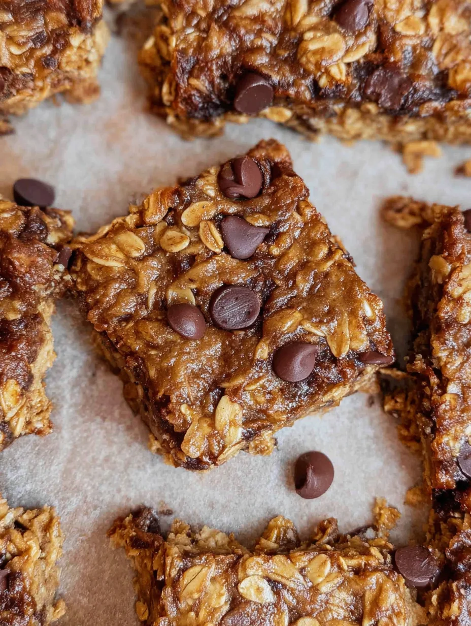 Banana Oatmeal Bars