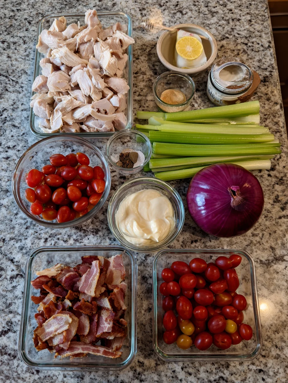 BLT Chicken Salad