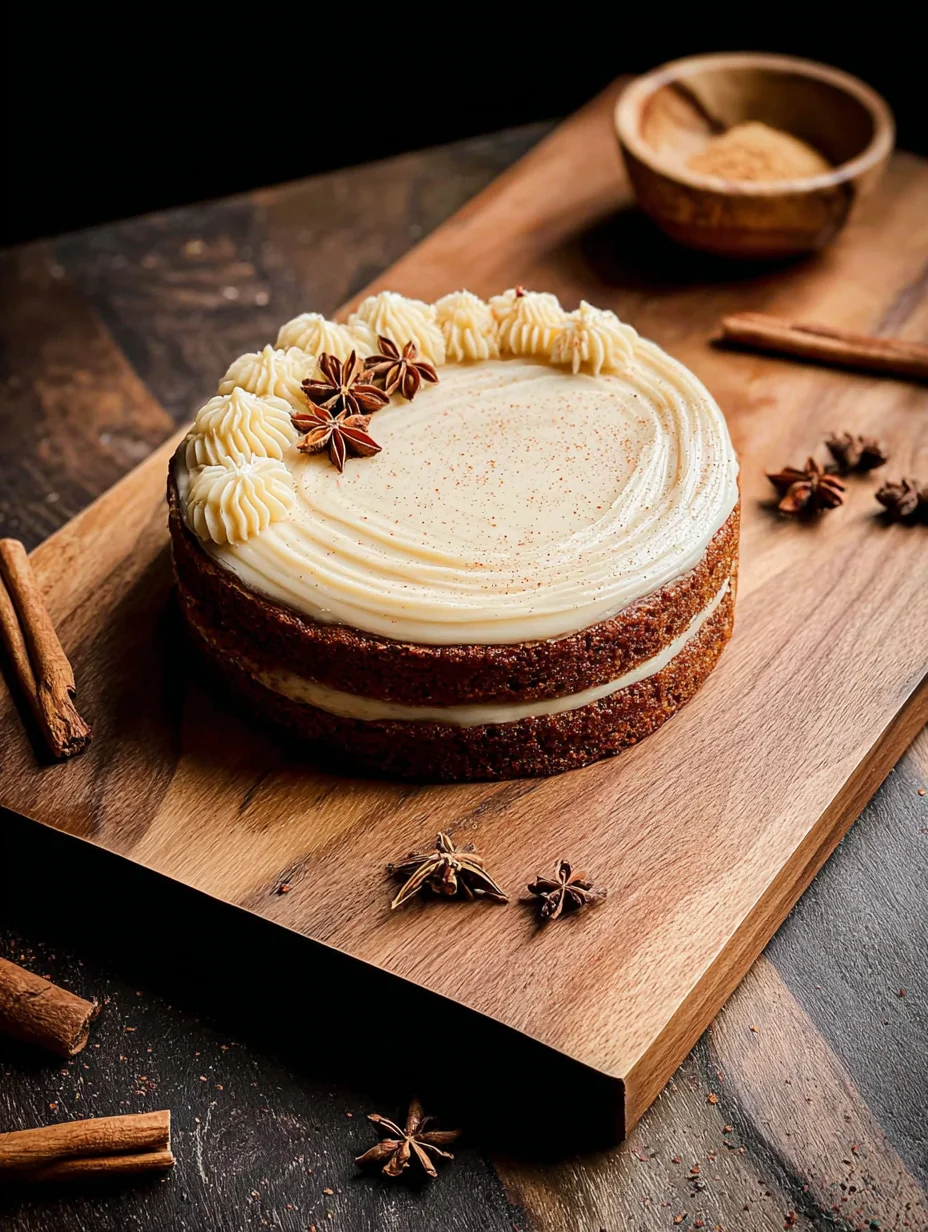 Brown Sugar Chai Cake