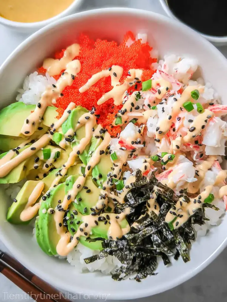California Sushi Bowls