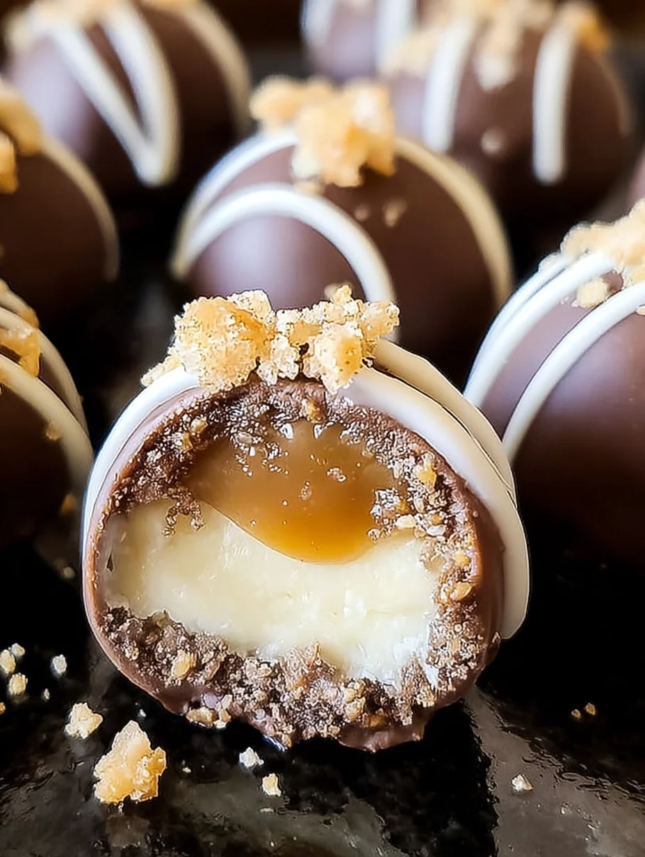 Caramel Apple Truffles