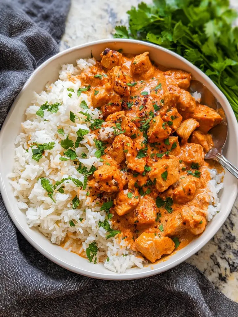 Coconut Chicken Rice Bowl
