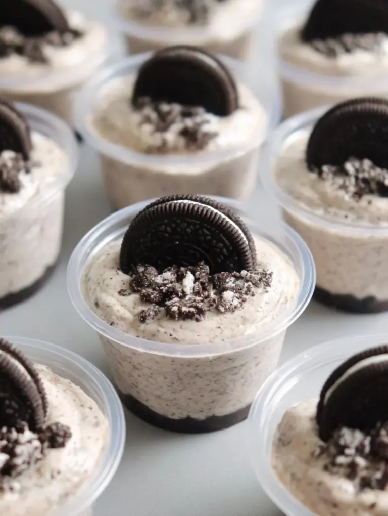 Cookies and Cream Dessert Cups