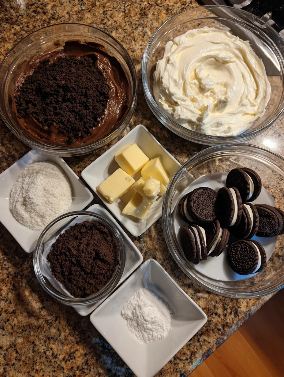 Cookies and Cream Dessert Cups