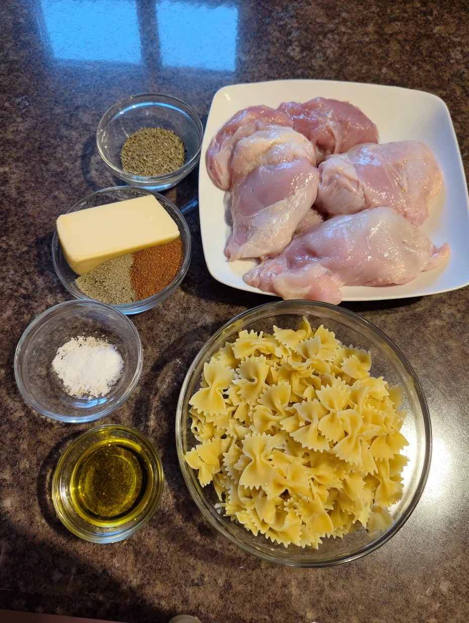 Creamy Chicken and Corn Pasta with Bacon
