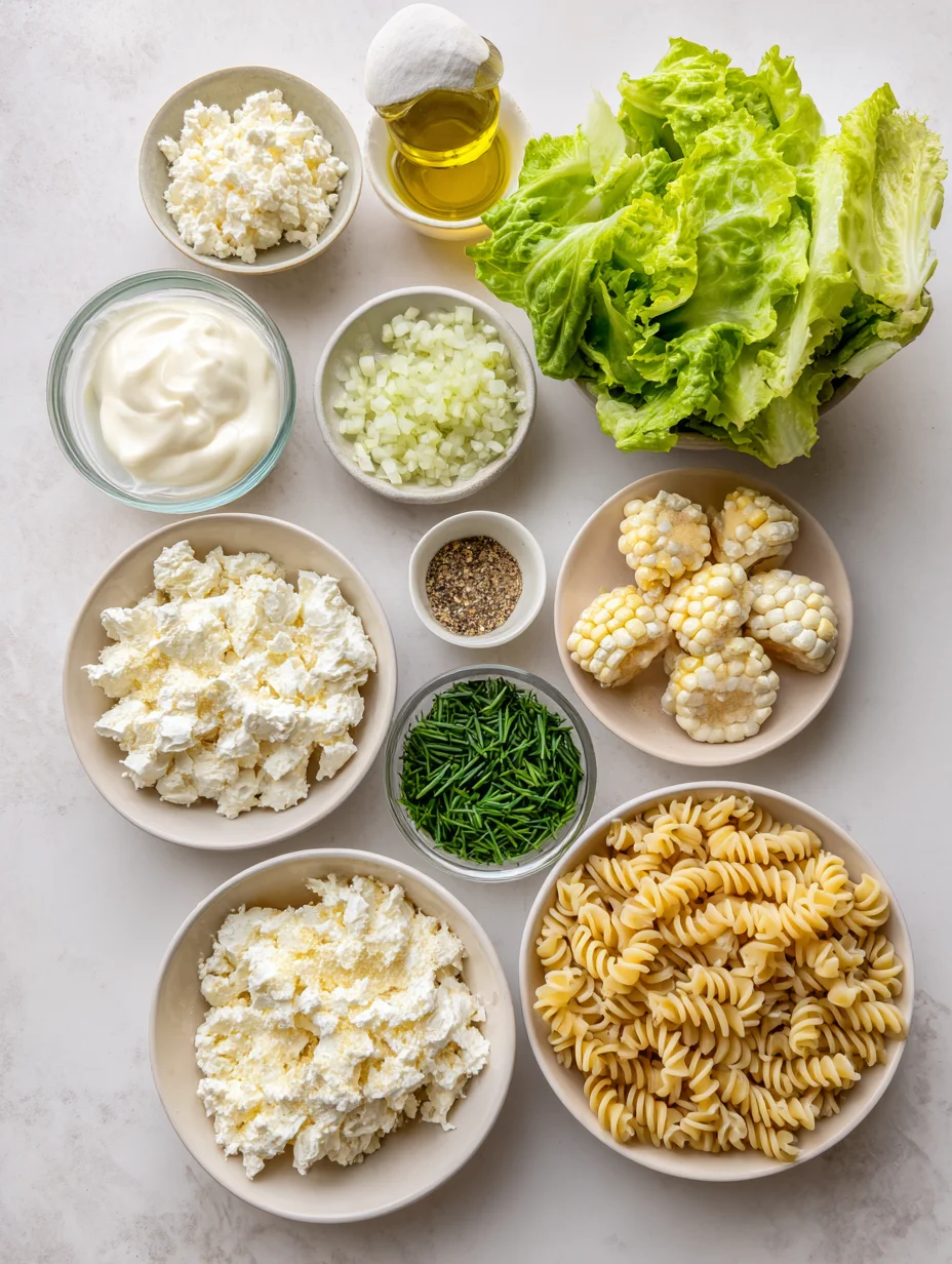 Creamy Street Corn Pasta Salad
