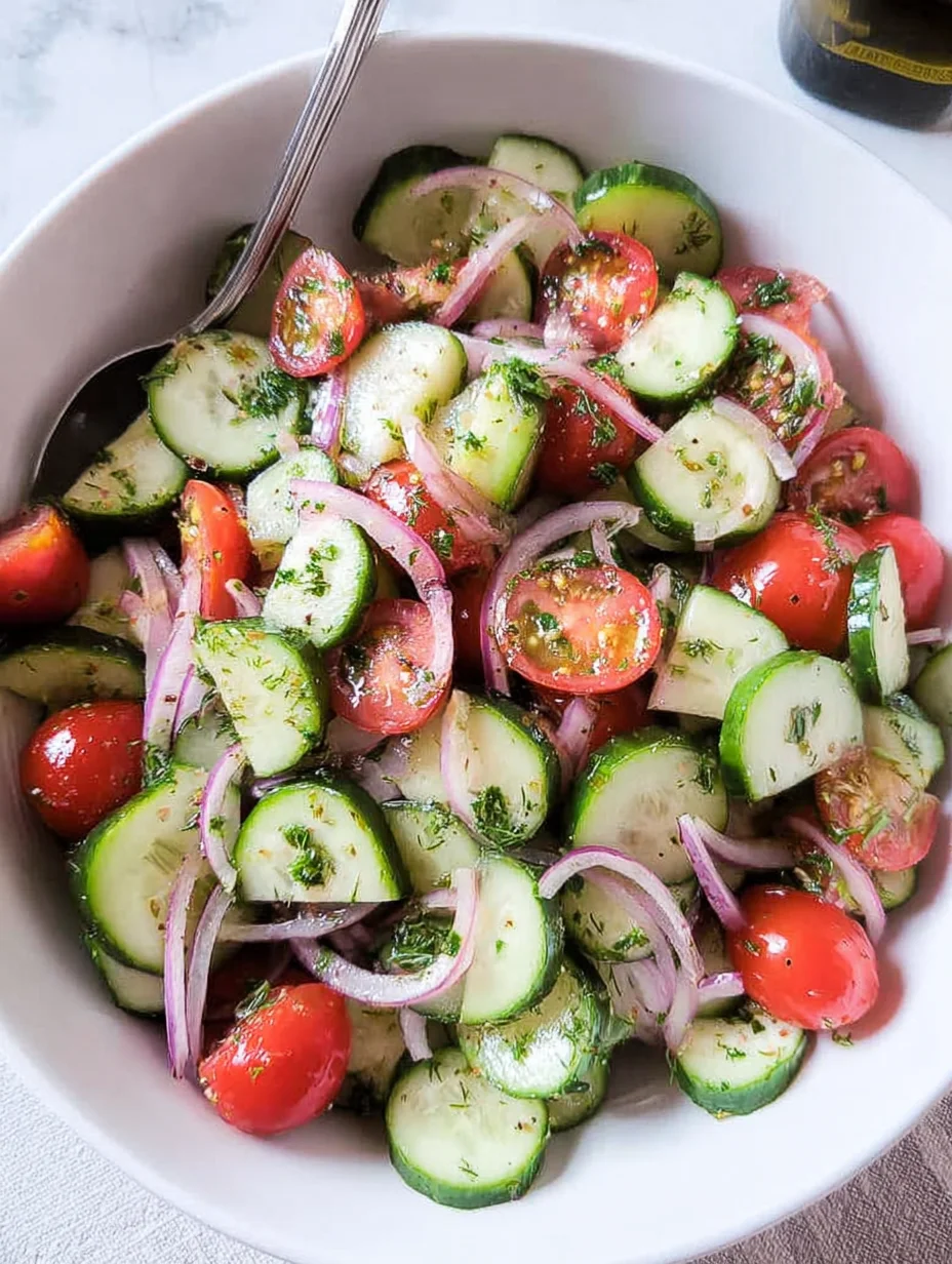 Cucumber Tomato Salad