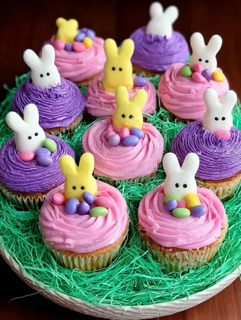 Easter Basket Cupcakes