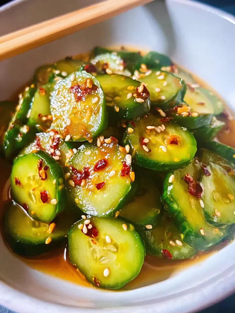 Easy Asian Cucumber Salad