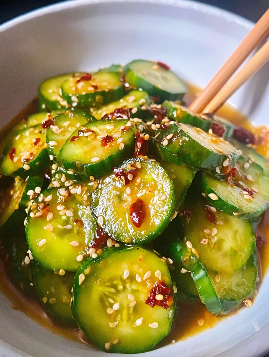 Easy Asian Cucumber Salad