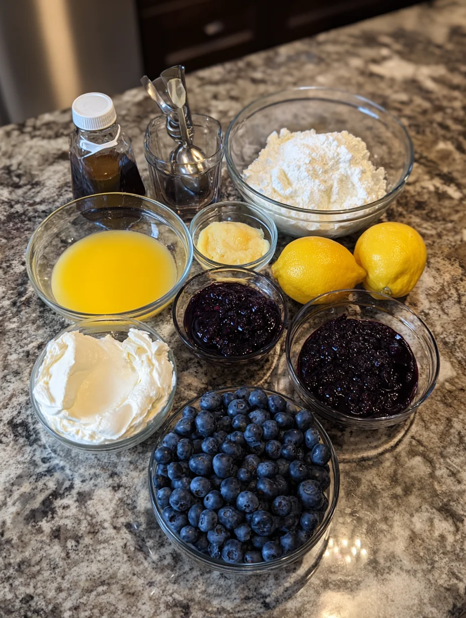 Easy Lemon Blueberry Trifle