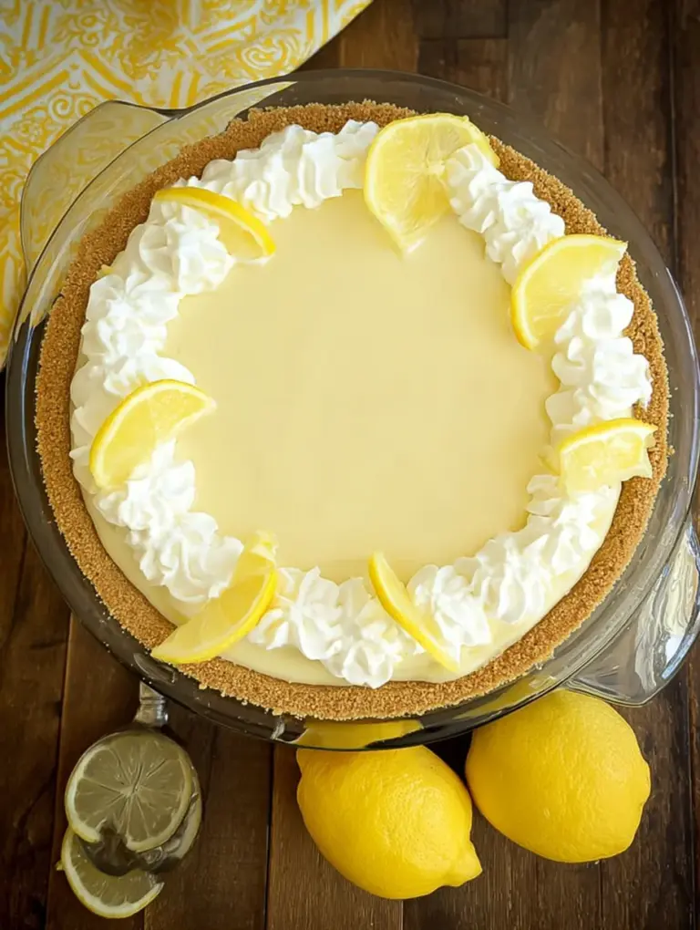 Easy Lemon Cream Pie