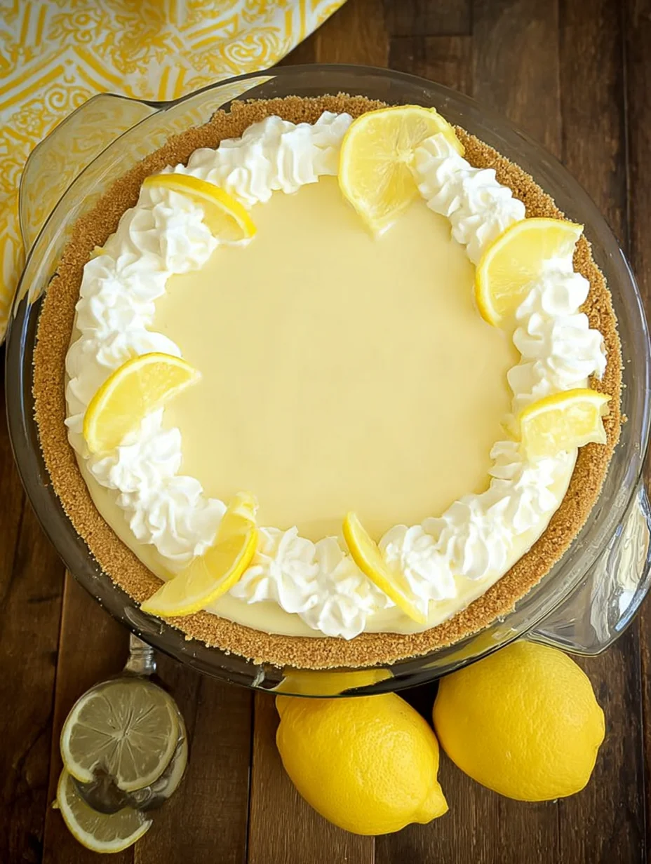 Easy Lemon Cream Pie