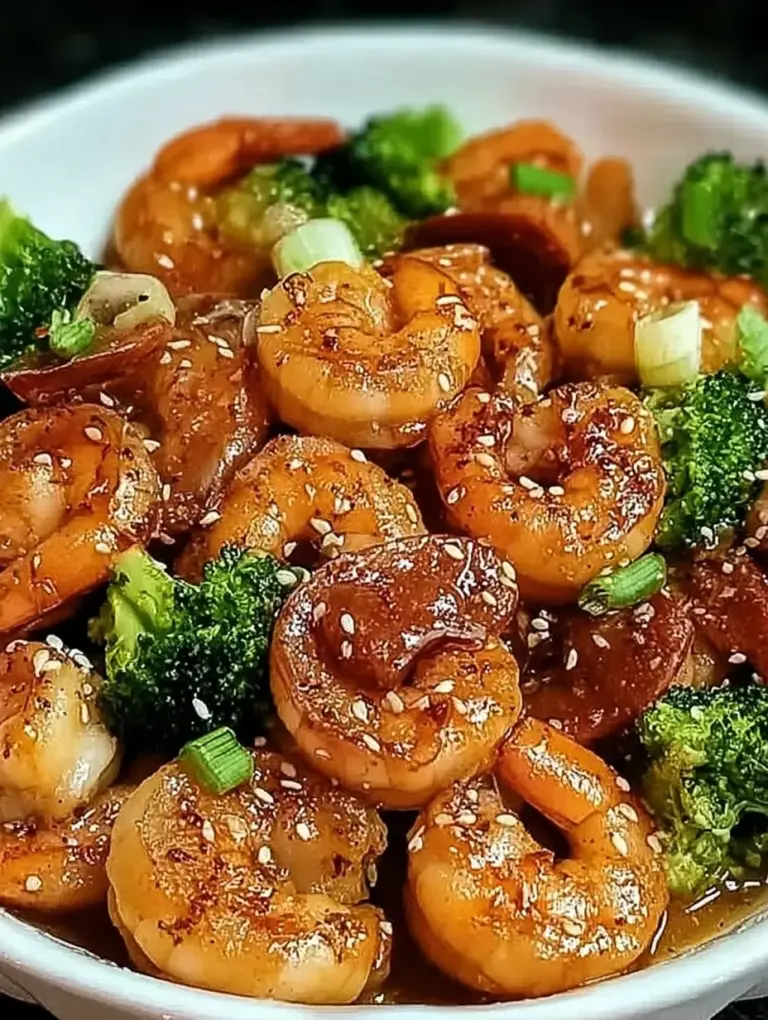 High-Protein Honey Garlic Shrimp