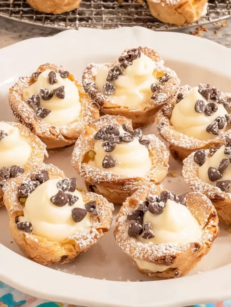 Mini Cannoli Cups