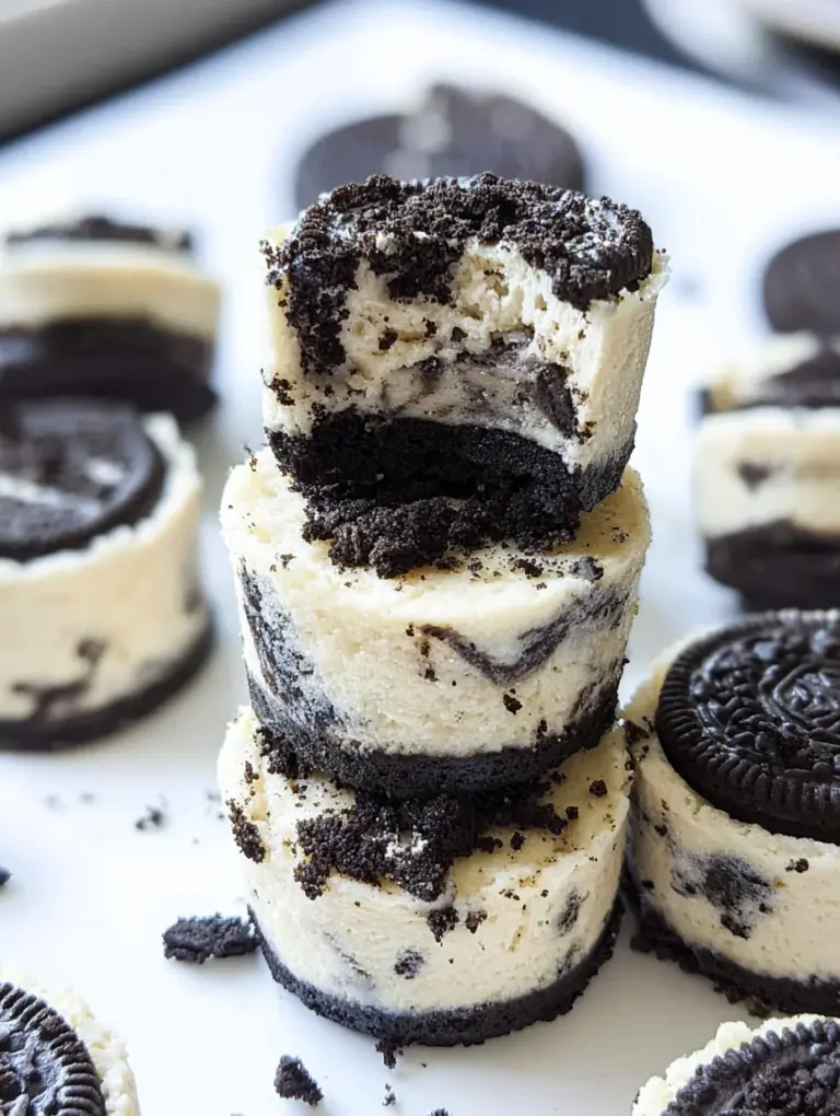 Oreo Cheesecake Bites