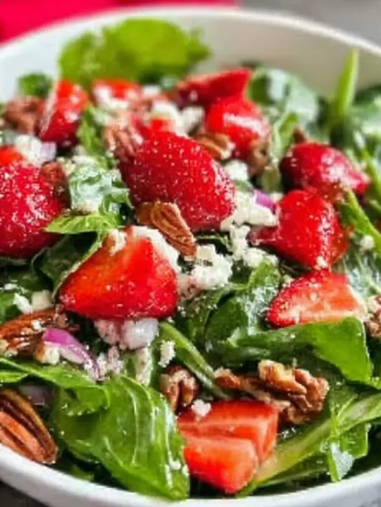 Quick Easter Strawberry Spring Salad