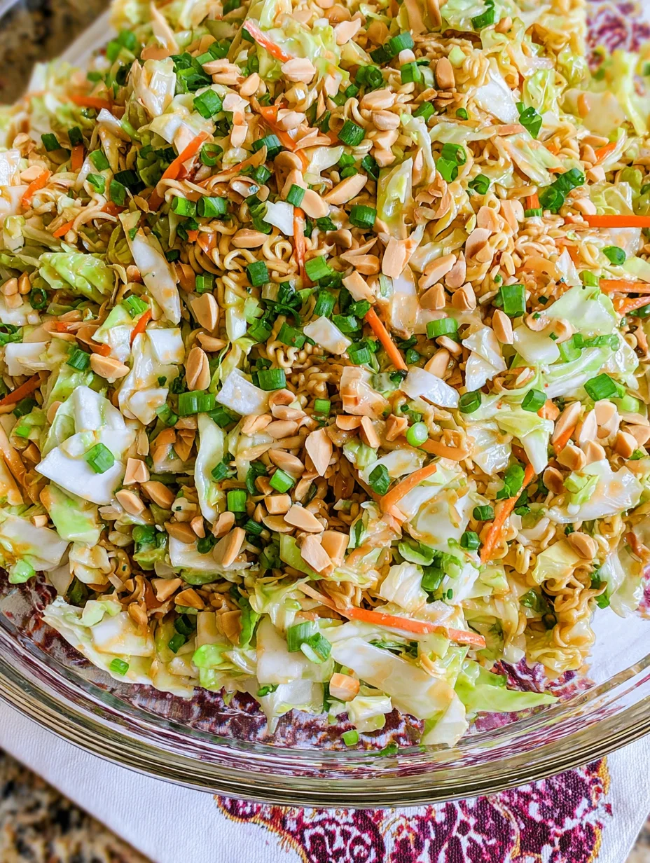 Ramen Noodle Salad