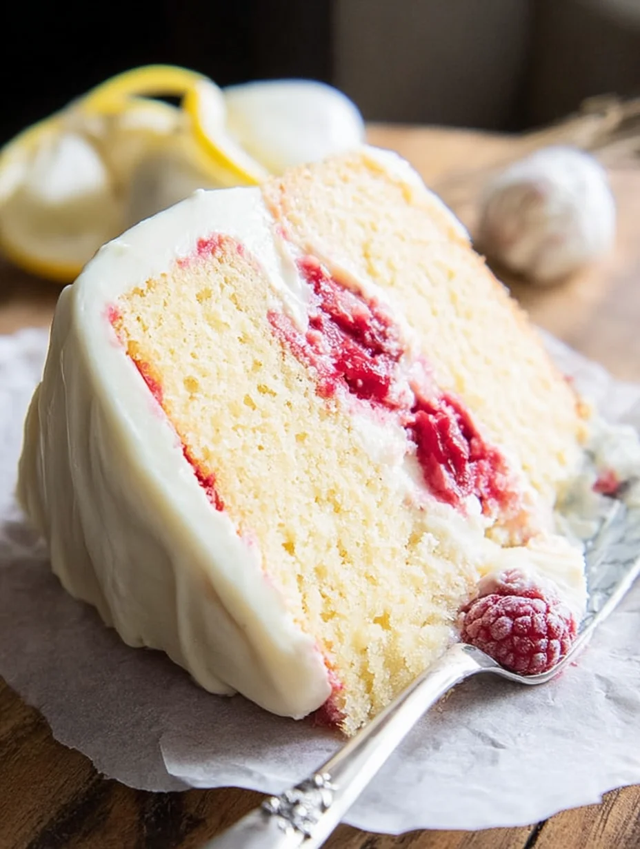 Raspberry Lemon Cake