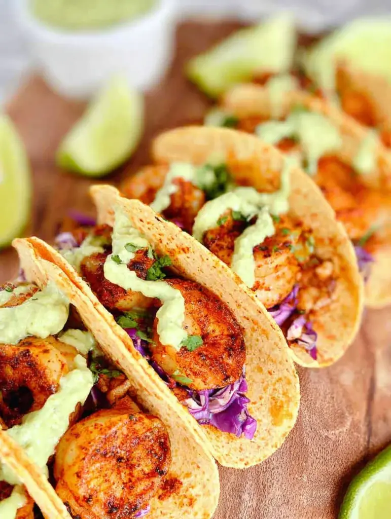 Spicy Shrimp Tacos