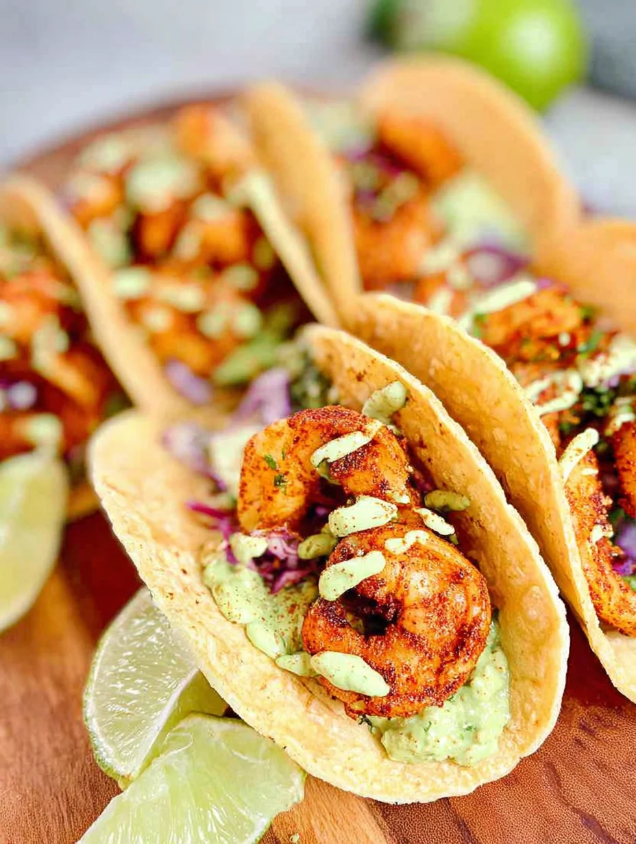 Spicy Shrimp Tacos