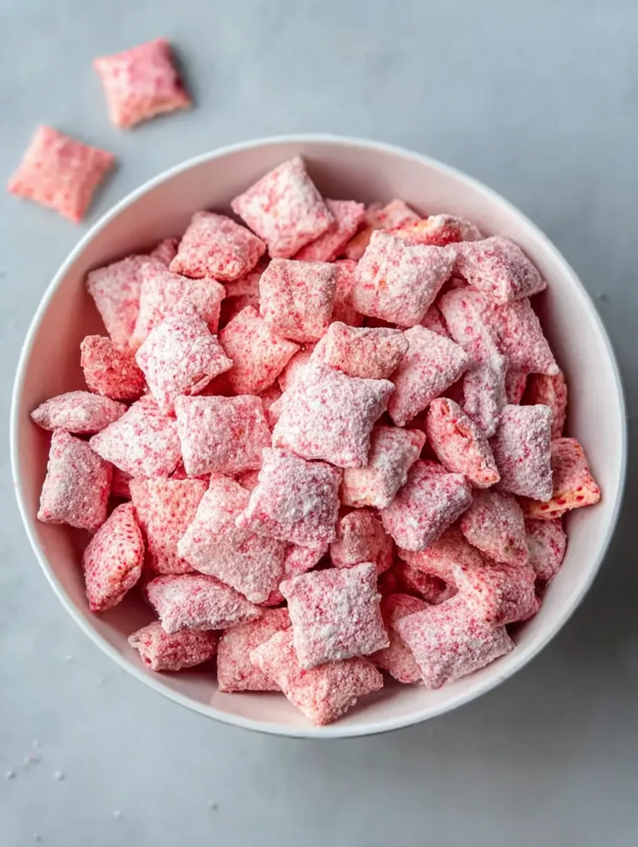Strawberry Shortcake Puppy Chow