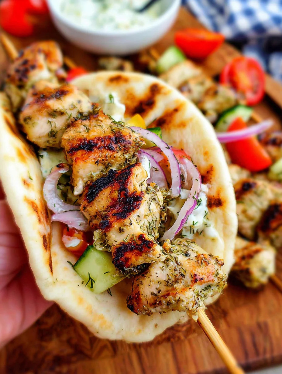Chicken Souvlaki