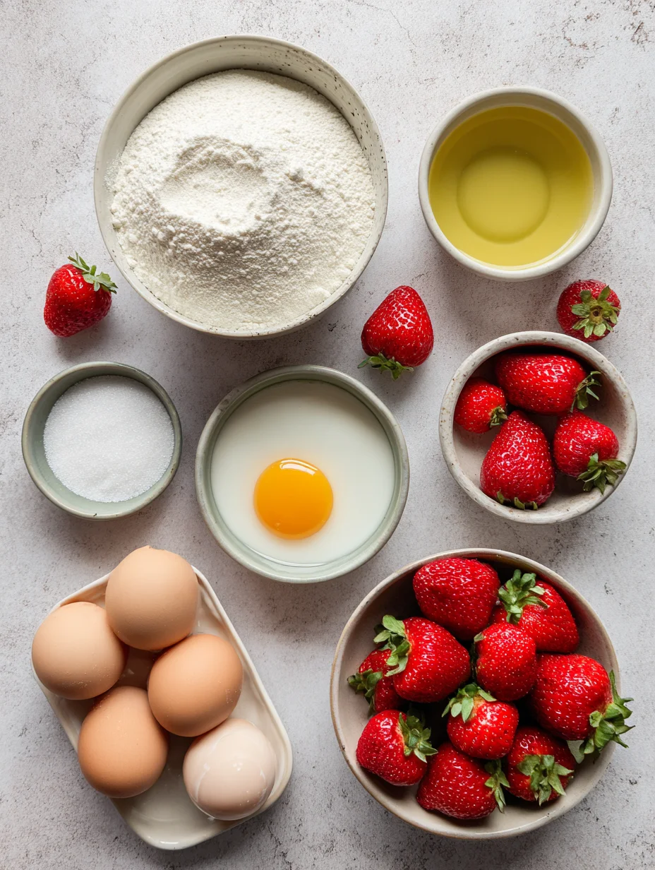 Easy Strawberry Cake