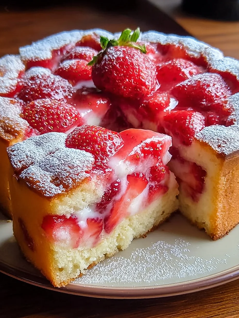 Easy Strawberry Cake